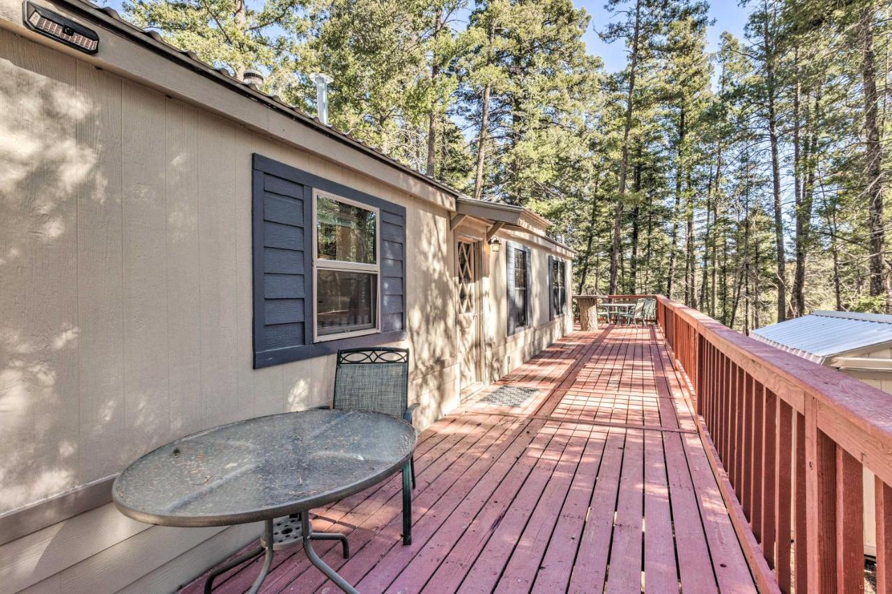 Relaxing Lincoln Forest Retreat With Wraparound Deck Cloudcroft Exterior foto